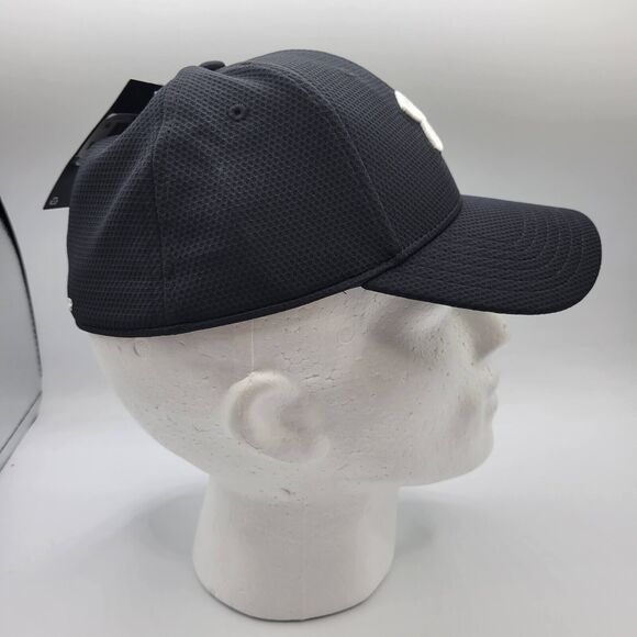 Under Armour Blitzing II Mens Womens Large XL Hat Stretch Fit Cap Black HeatGear - Picture 5 of 10